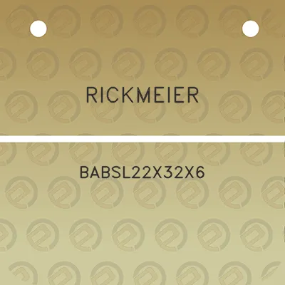 rickmeier-babsl22x32x6