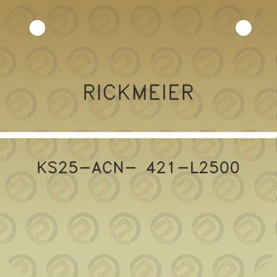 rickmeier-ks25-acn-421-l2500