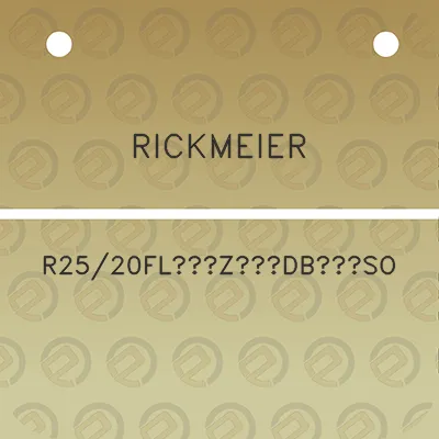 rickmeier-r2520flzdbso