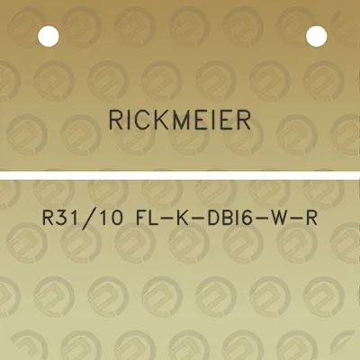 rickmeier-r3110-fl-k-dbi6-w-r