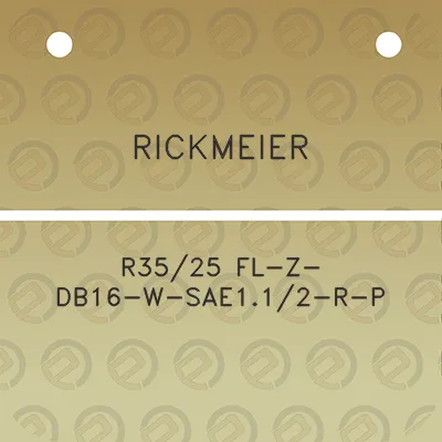 rickmeier-r3525-fl-z-db16-w-sae112-r-p