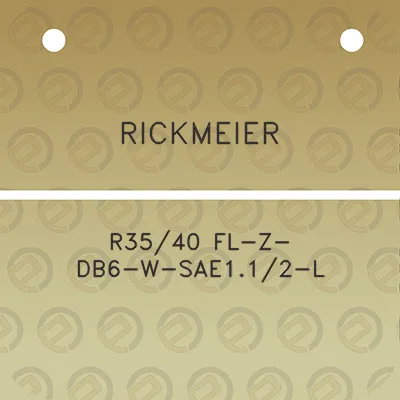 rickmeier-r3540-fl-z-db6-w-sae112-l