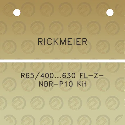 rickmeier-r65400630-fl-z-nbr-p10-kit