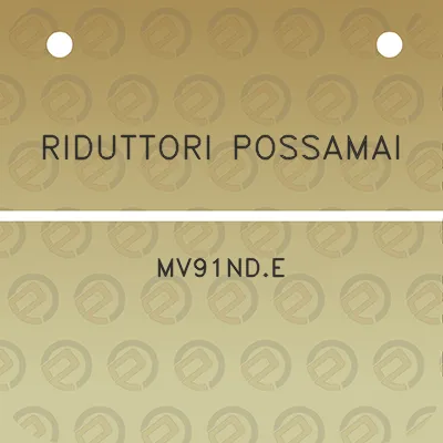 riduttori-possamai-mv91nde