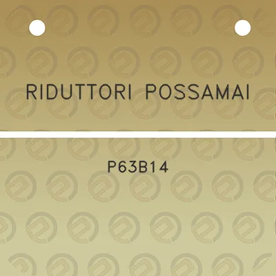 riduttori-possamai-p63b14