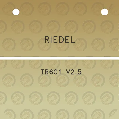 riedel-tr601-v25