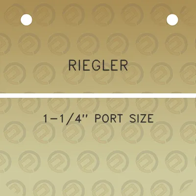 riegler-1-14-port-size