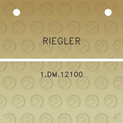 riegler-1dm12100