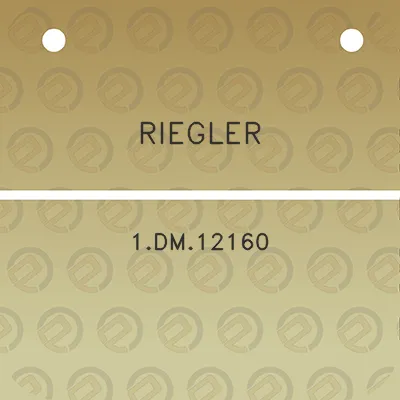 riegler-1dm12160