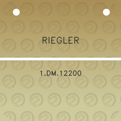 riegler-1dm12200