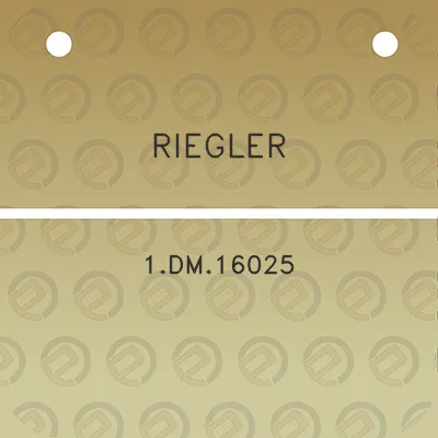 riegler-1dm16025