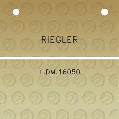 riegler-1dm16050