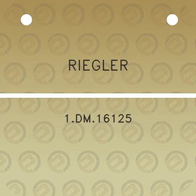 riegler-1dm16125