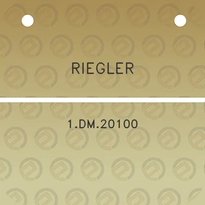 riegler-1dm20100