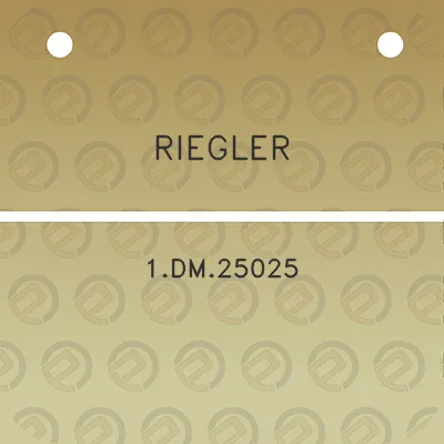 riegler-1dm25025