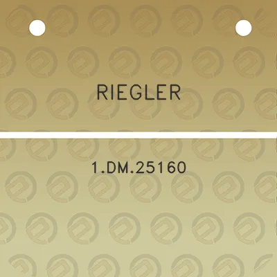 riegler-1dm25160