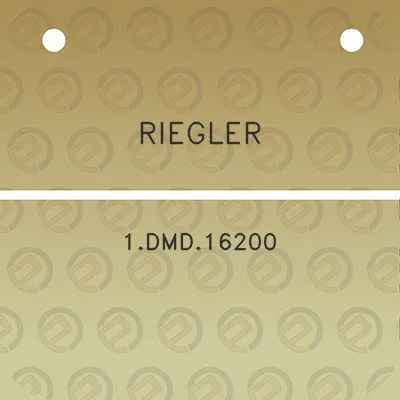 riegler-1dmd16200