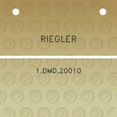 riegler-1dmd20010