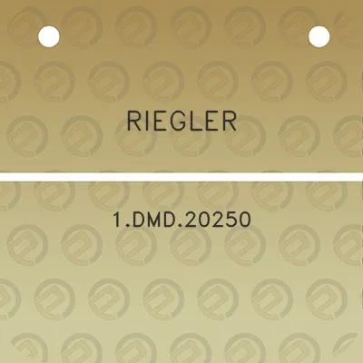 riegler-1dmd20250