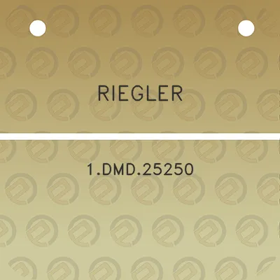 riegler-1dmd25250