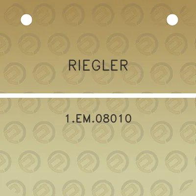 riegler-1em08010