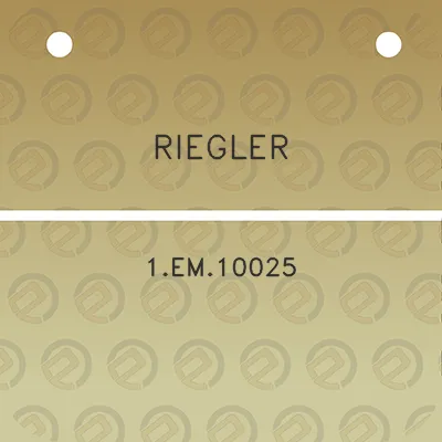 riegler-1em10025