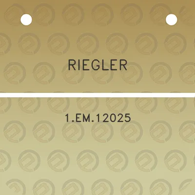 riegler-1em12025