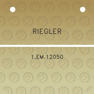 riegler-1em12050