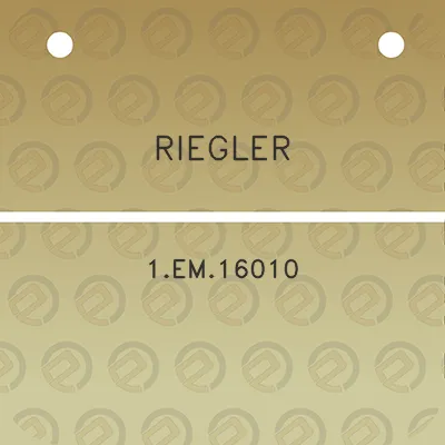 riegler-1em16010