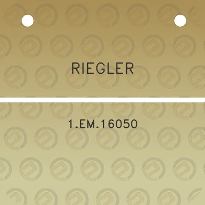 riegler-1em16050