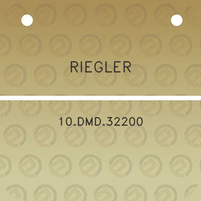 riegler-10dmd32200