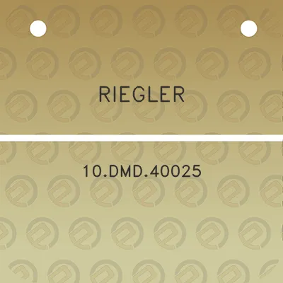 riegler-10dmd40025