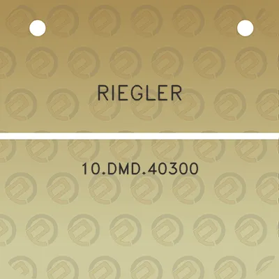 riegler-10dmd40300