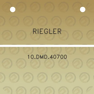 riegler-10dmd40700