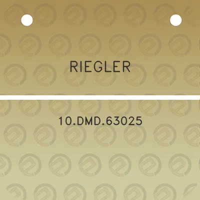 riegler-10dmd63025