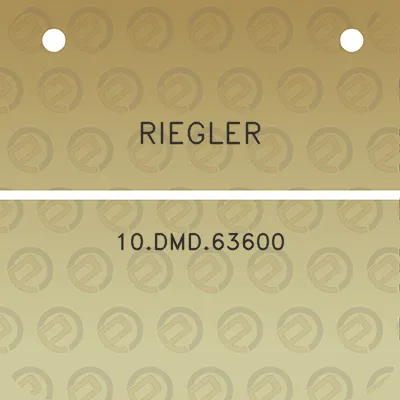 riegler-10dmd63600