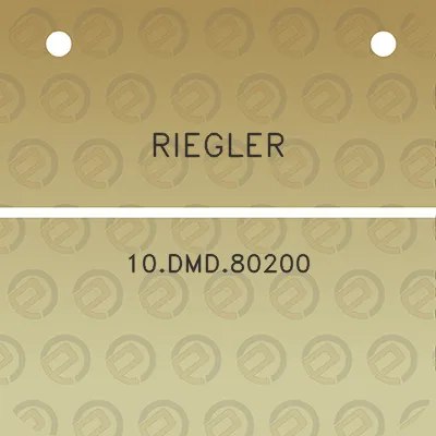 riegler-10dmd80200