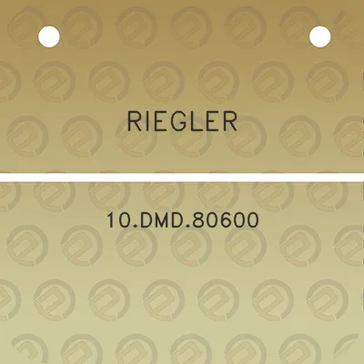 riegler-10dmd80600