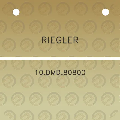 riegler-10dmd80800