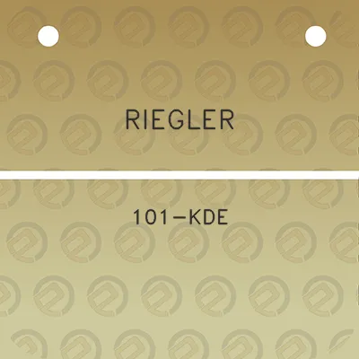 riegler-101-kde