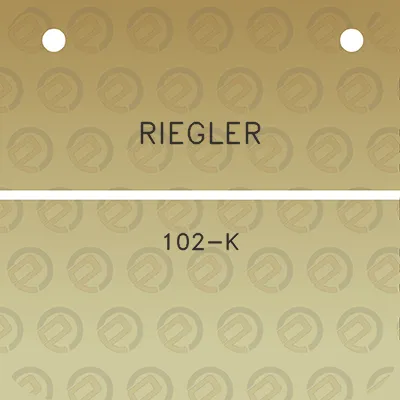 riegler-102-k