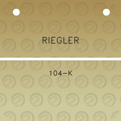 riegler-104-k