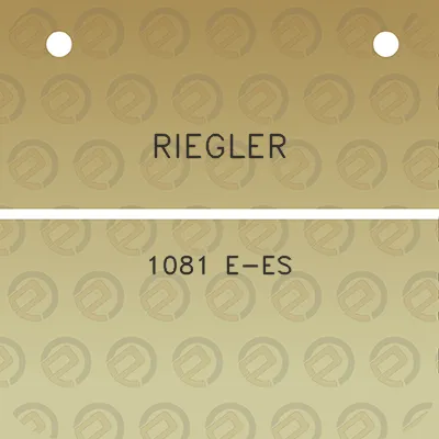 riegler-1081-e-es