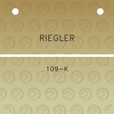 riegler-109-k