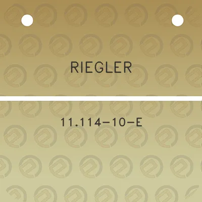 riegler-11114-10-e