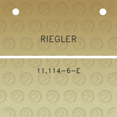 riegler-11114-6-e