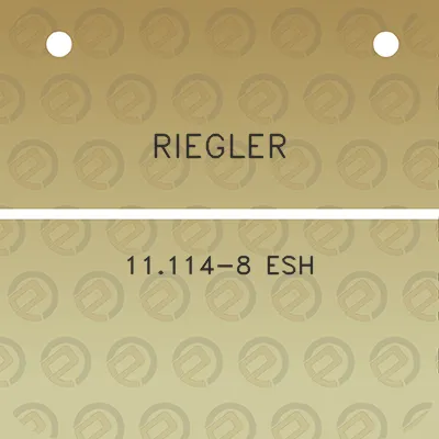 riegler-11114-8-esh