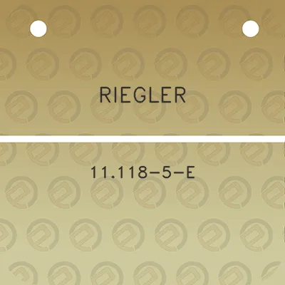 riegler-11118-5-e