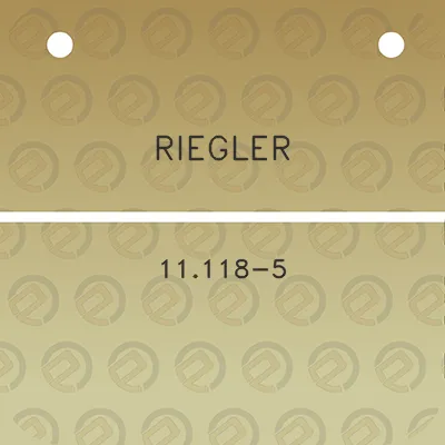 riegler-11118-5