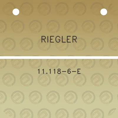 riegler-11118-6-e